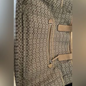 Coach large tote/ diaper bag